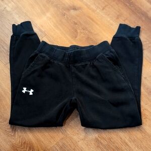 Under Armour Kids Dark Navy Sweatpants with Logo